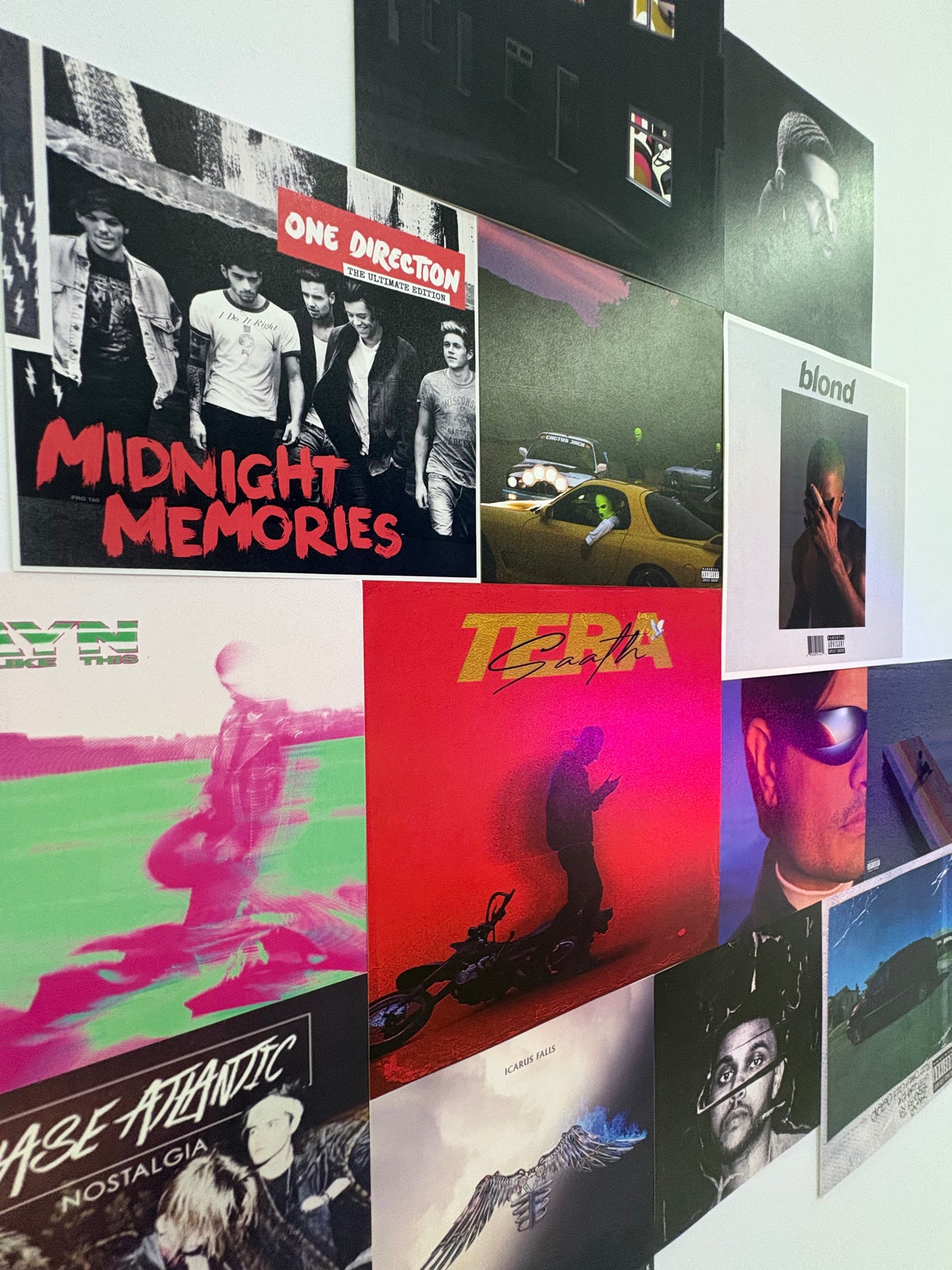 CUSTOM ALBUM COVER PRINTS - WALL COLLAGE POSTERS