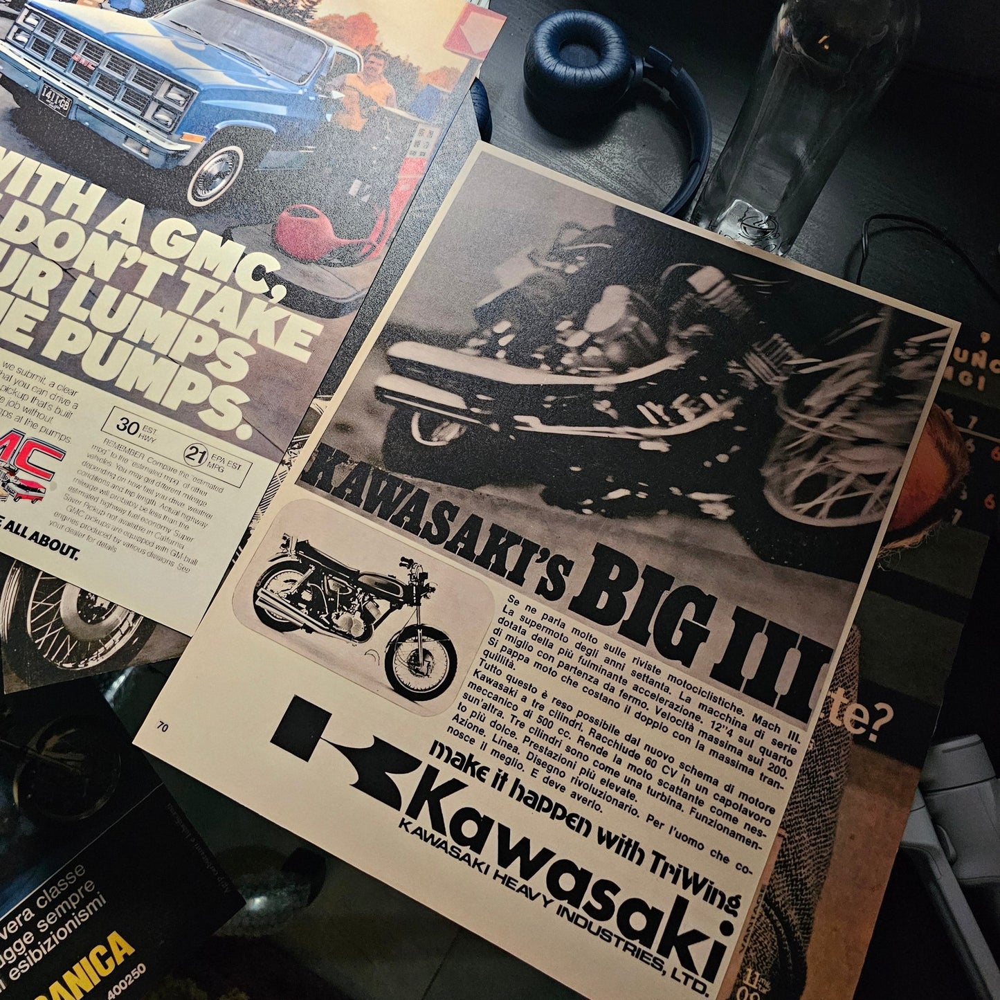 VINTAGE ADVERTISEMENTS - WALL COLLAGE POSTERS