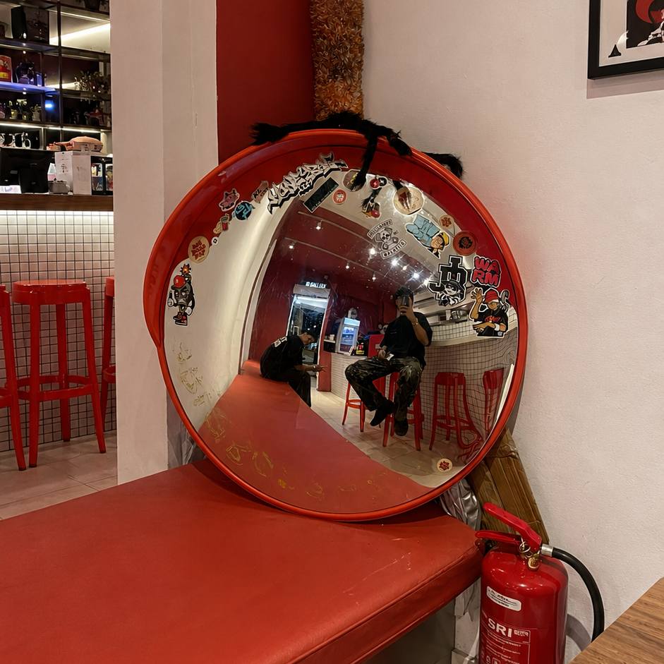 AESTHETIC TRAFFIC MIRROR (PRE-ORDER)