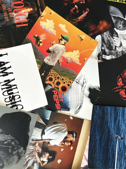 CUSTOM ALBUM COVER PRINTS - WALL COLLAGE POSTERS