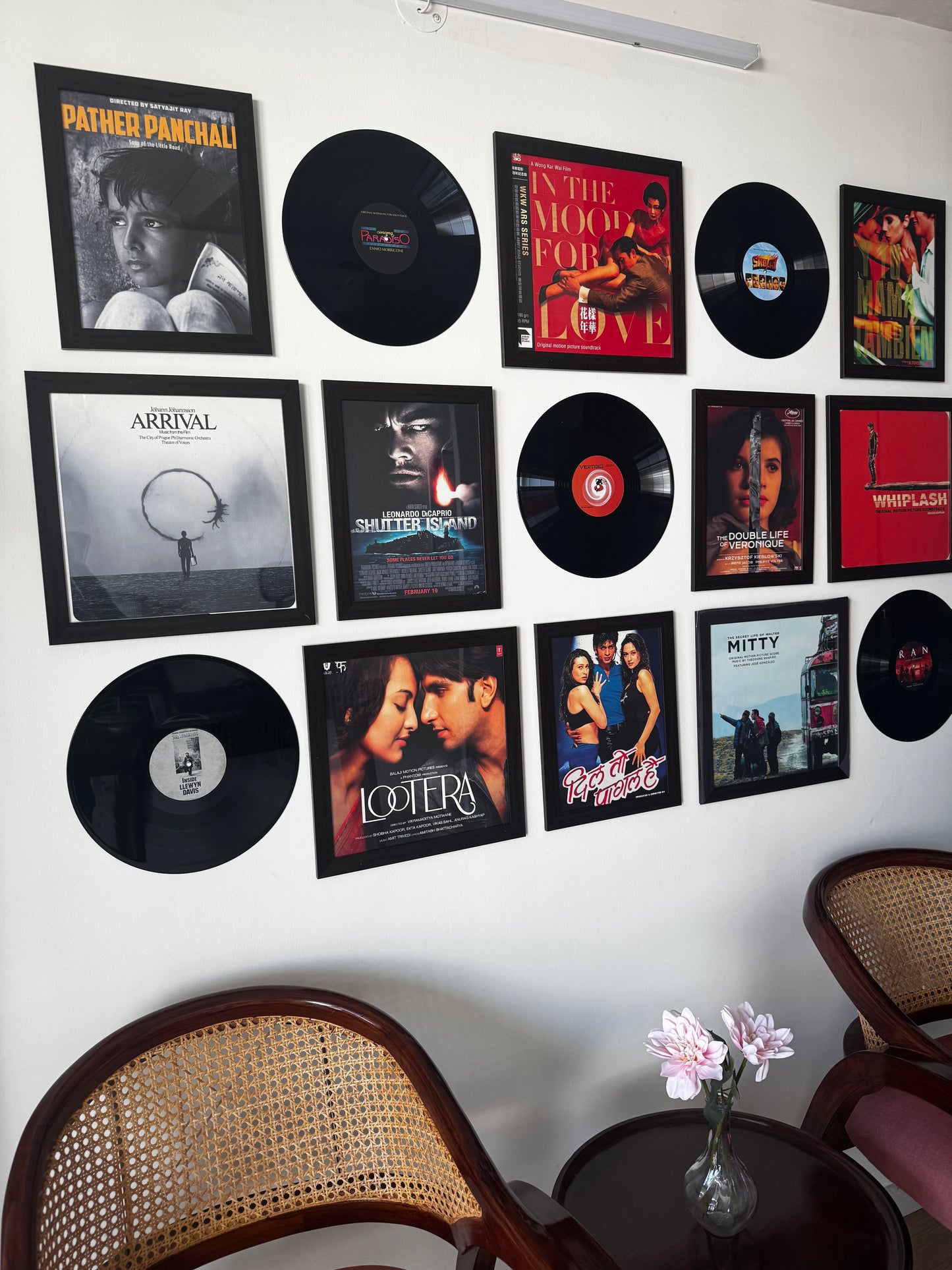 SET OF 3 - CUSTOM VINYL RECORDS - WALL DECOR