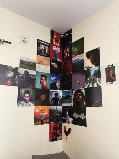 CUSTOM ALBUM COVER PRINTS - WALL COLLAGE POSTERS