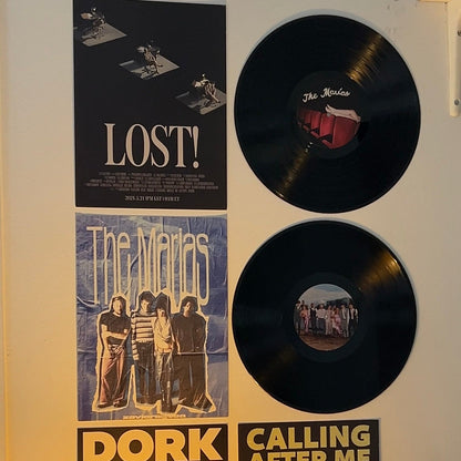 SET OF 3 - CUSTOM VINYL RECORDS - WALL DECOR