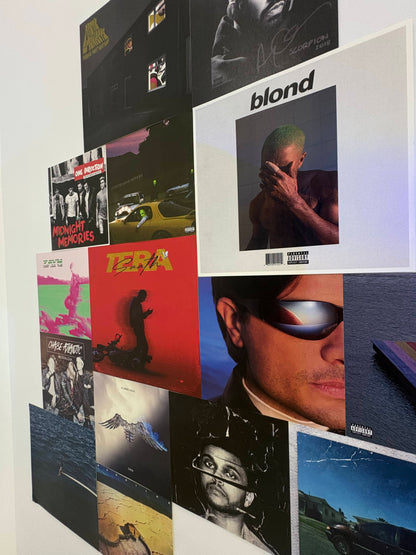 CUSTOM ALBUM COVER PRINTS - WALL COLLAGE POSTERS