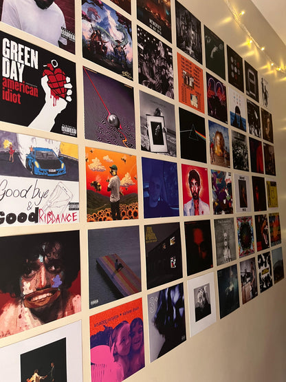 CUSTOM ALBUM COVER PRINTS - WALL COLLAGE POSTERS