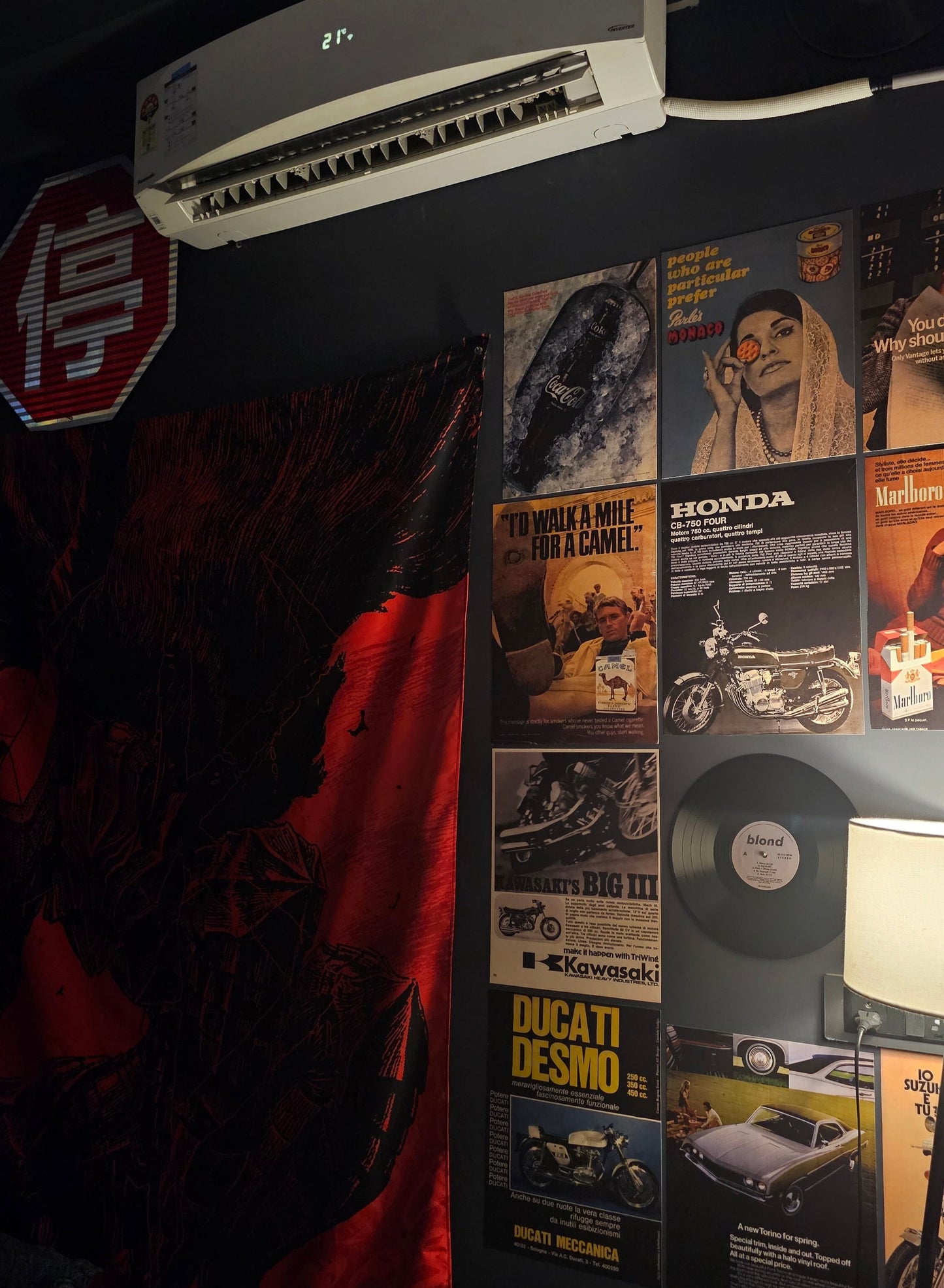 VINTAGE ADVERTISEMENTS - WALL COLLAGE POSTERS