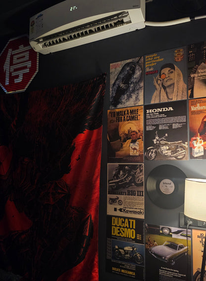 VINTAGE ADVERTISEMENTS - WALL COLLAGE POSTERS