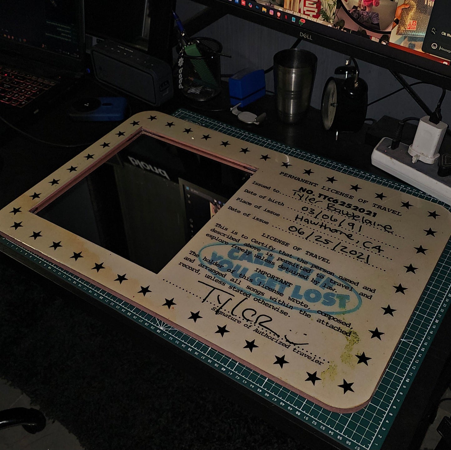 CALL ME IF YOU GET LOST MIRROR