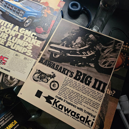 VINTAGE ADVERTISEMENTS - WALL COLLAGE POSTERS