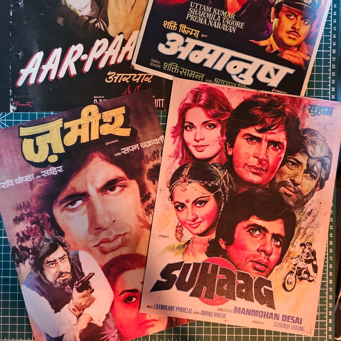 VINTAGE BOLLYWOOD - WALL COLLAGE POSTERS