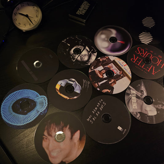 MUSIC CD DECOR SET - ALTERNATIVE